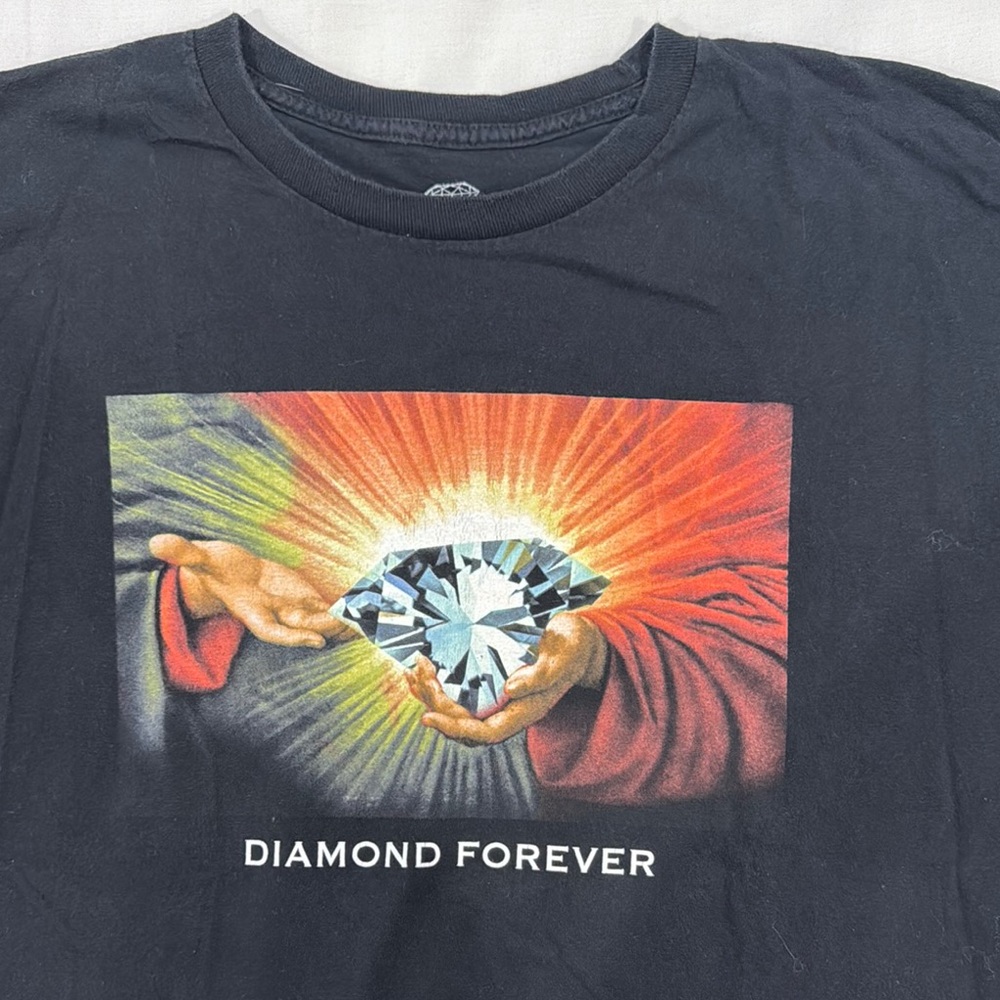 Black Graphic T-Shirt - Diamond Forever
